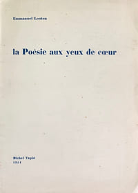 La Poésie aux yeux de cœur.