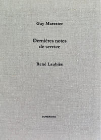 Dernières notes de service.