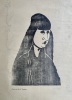 Portrait de l'artiste.  . ORLOFF (Chana).