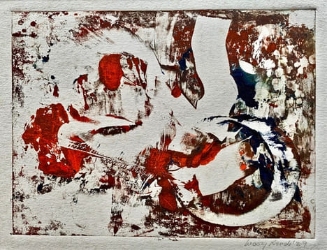 Composition abstraite.. BEACH (Mary).