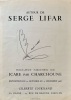 Autour de Serge Lifar, Vingt-deux variations sur Icare par Charchoune.
. CHARCHOUNE (Serge).