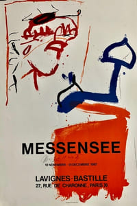 Messensee, 12 novembre - 31 décembre 1987. Lavignes Bastille, 27 rue de Charonne, Paris XI.