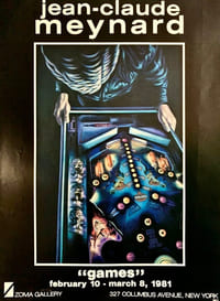 Games. February 10 – march 8, 1981, ZOMA gallery, Columbus Ave New York.