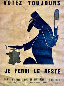 Votez toujours, je ferai le reste.