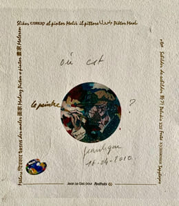 Où est le peintre ?