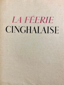 La Féérie cinghalaise.