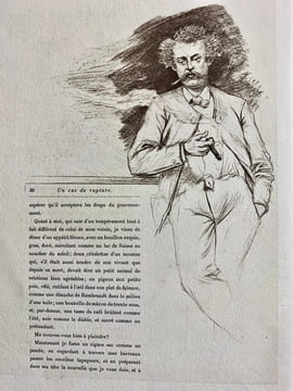 Un cas de rupture.. DUMAS Fils (Alexandre), COURBOIN (Eugène).