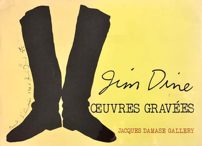 Jim Dine, Oeuvres gravées.