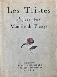 Les Tristes, élégies.