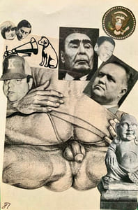 4 cartes postales pour la revue de Jacques Juin, Summer 81, USA(gés).