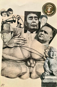 4 cartes postales pour la revue de Jacques Juin, Summer 81, USA(gés).