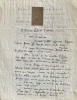 6 lettres et cartes postales à Michel Bulteau, dont 1 enrichie au collage.. VALAORITIS (Nanos).