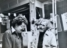 Les frères Cohn-Bendit à la Karl Marx Buchhandlung (Librairie Karl Marx) de Francfort avec Raphaël Sorin et Gérard Guégan, 1977. . FRAUDREAU ...