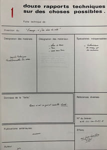 12 rapports techniques sur des choses possibles. 