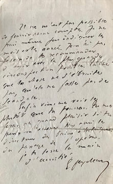 Inquiétudes. . FEYDEAU (Georges).