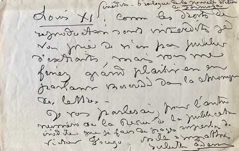 A propos de L’Enterrement d’une étoile et de Victor Hugo.