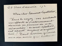 Remerciements.