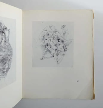 HANS BELLMER. Vingt-cinq reproductions 1934-1950. [Hans Bellmer]  Nora Mitrani, Gisèle Prassinos, Jehan Mayoux, Jean Brun, André Pieyre de ...