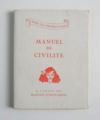 Manuel de civilité pour les petites filles à l'usage des maisons d'éducation