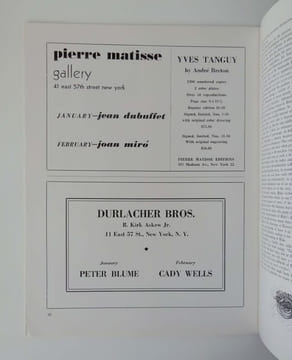 VIEW SURREALISM BELGIUM Magritte, Marïen, Scutenaire, Nougé. couv. Magritte 1946. René Magritte, Marcel Marïen, Louis Scutenaire, Paul Nougé...