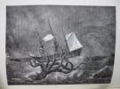 LA BALEINE FRANCHE illustrations EO GLM v&eacute;lin 1953. Comte de Lac&eacute;p&egrave;de