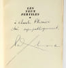 LES YEUX FERTILES illustr&eacute; par Picasso avec envoi sign&eacute; GLM 1936. Paul Eluard
