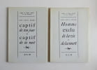 CAPTIF DE TON JOUR... & HOMME EXCLU DE LA VIE... EO 2 vol. GLM. Guy L&eacute;vis Mano