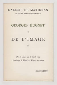 DE L'IMAGE ou LA SEPTIÈME FACE DU DÉ. 1/50 ex. sur Rives