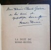 LA NUIT DU ROSE-HÔTEL EO envoi signé. Maurice Fourré