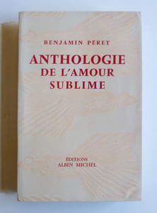 ANTHOLOGIE DE L'AMOUR SUBLIME EO avec envoi signé