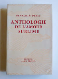 ANTHOLOGIE DE L'AMOUR SUBLIME EO avec envoi signé