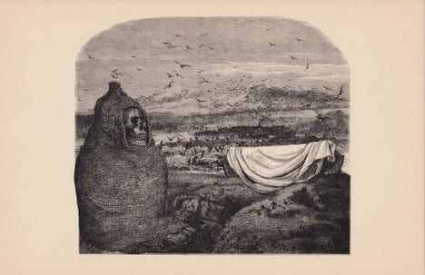LES CRIS DE LA FÉE. Seize collages de Max Bucaille.. Max Bucaille