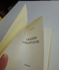 CROISIÈRE VOLUPTUEUSE