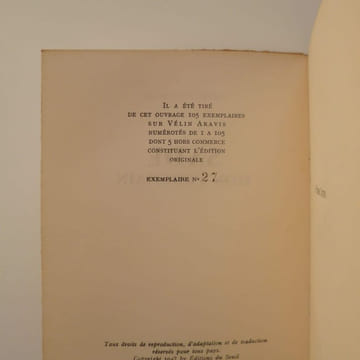 SADE MON PROCHAIN. [Marquis de Sade] Pierre Klossowski