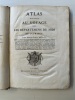 Atlas pour Servir au Voyage dans les Départemens du Midi de la France. MILLIN, Aubin-Louis