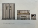 Meubles Modernes. Planche II.. MOREAU, Charles