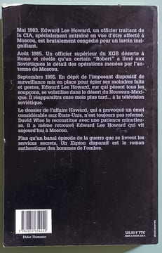 Un espion disparait - L'histoire incroyable et véridique du seul agent de la CIA qui s'est enfui à Moscou. WISE (David)