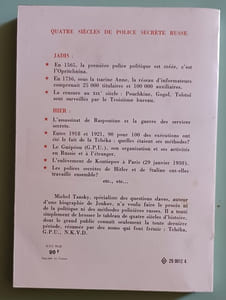 Quatre siècles de police secrète russe
