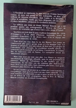 Vivre en Russie. BINYON (Michael)