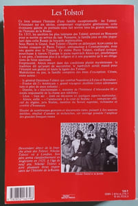 LES TOLSTOI histoire d'une grande famille russe 1353-1983