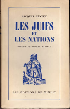 Les juifs et les nations - Préface de Jacques Madaule. NANTET (Jacques)