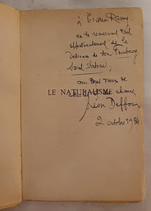 Le naturalisme avec un florilège des principaux écrivains naturalistes