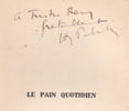 Le pain quotidien. POULAILLE (Henry)