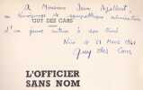 L'officier sans nom - Roman. DES CARS (Guy)