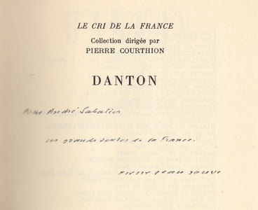 Discours - Choix de textes et préface de Pierre Jean Jouve et Frédéric Ditisheim