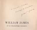 Williams James et le pragmatisme religieux. MAIRE (Gilbert)
