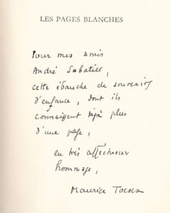 Les pages blanches - Avec des notes de Yukio Otsuka