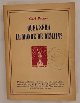 Quel sera le monde de demain ?. BECKER (Carl)