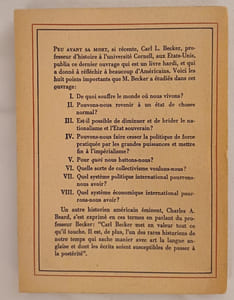 Quel sera le monde de demain ?
