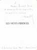 Les nuits perdues. MARLET (Jacques)